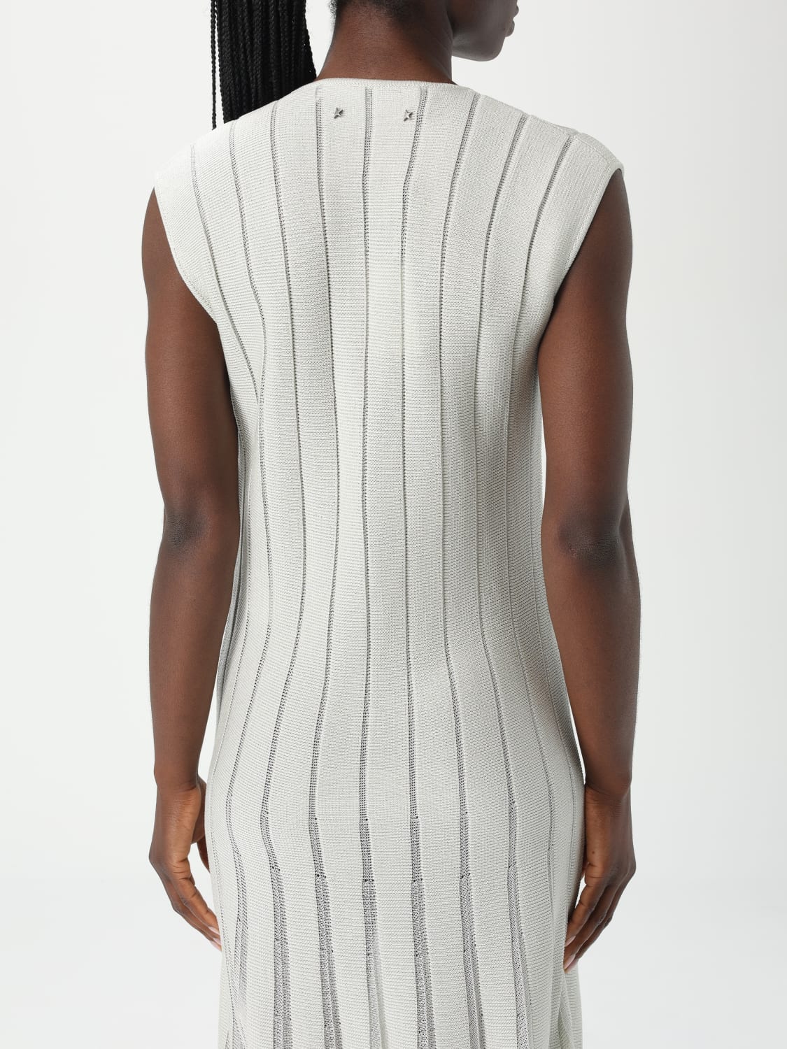 GOLDEN GOOSE DRESS: Dress woman Golden Goose, White - Img 4