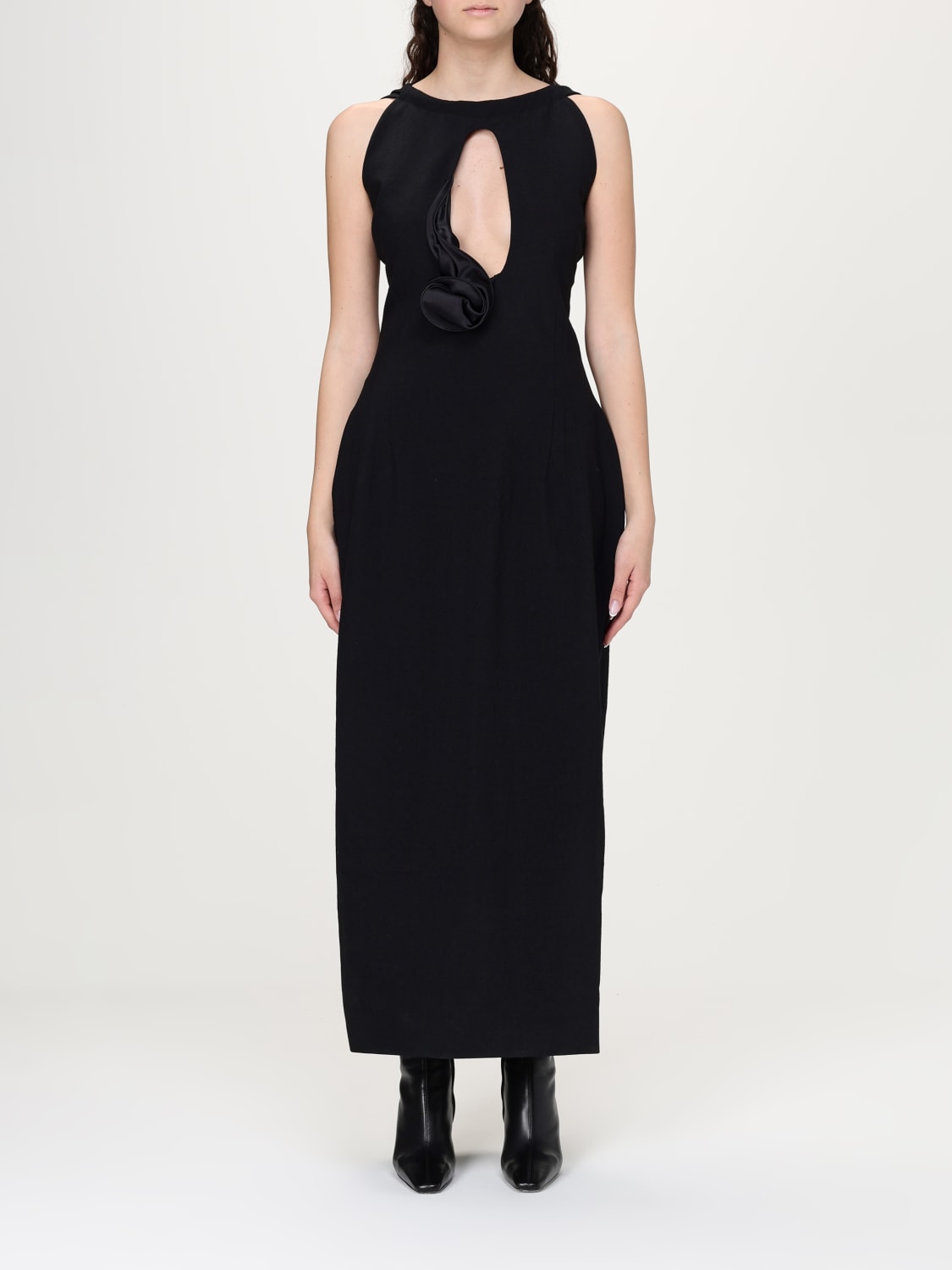 MAGDA BUTRYM DRESS: Dress woman Magda Butrym, Black - Img 1