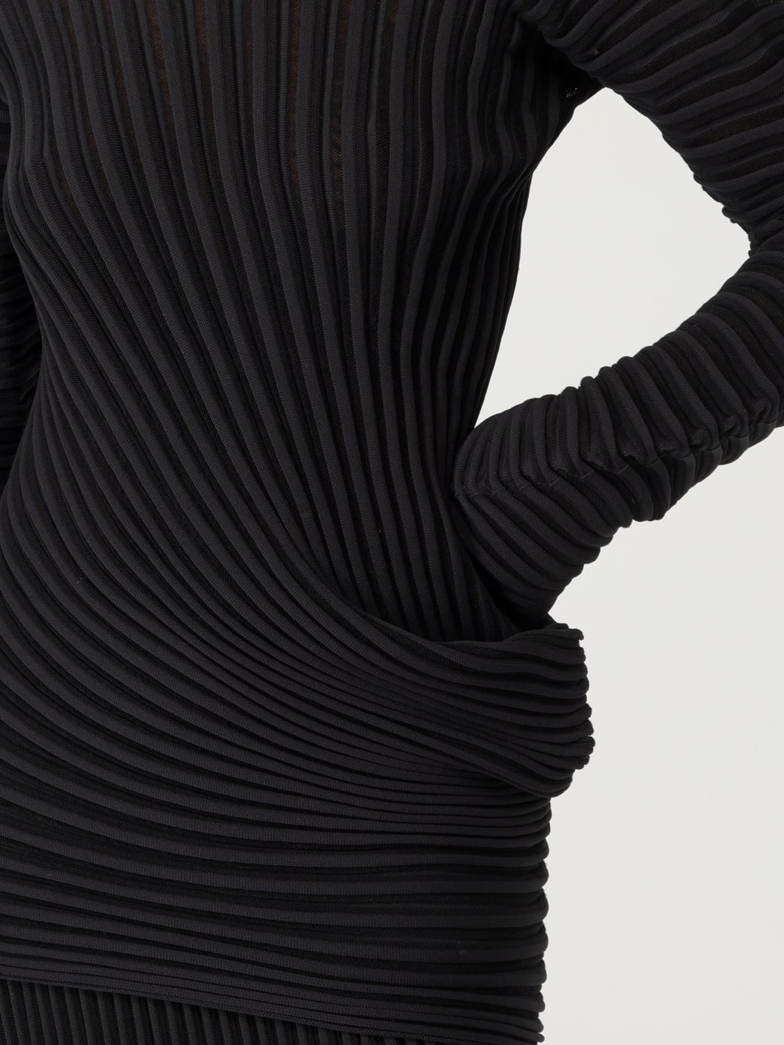 ISSEY MIYAKE TOP: Top mujer Issey Miyake, Negro - Img 5