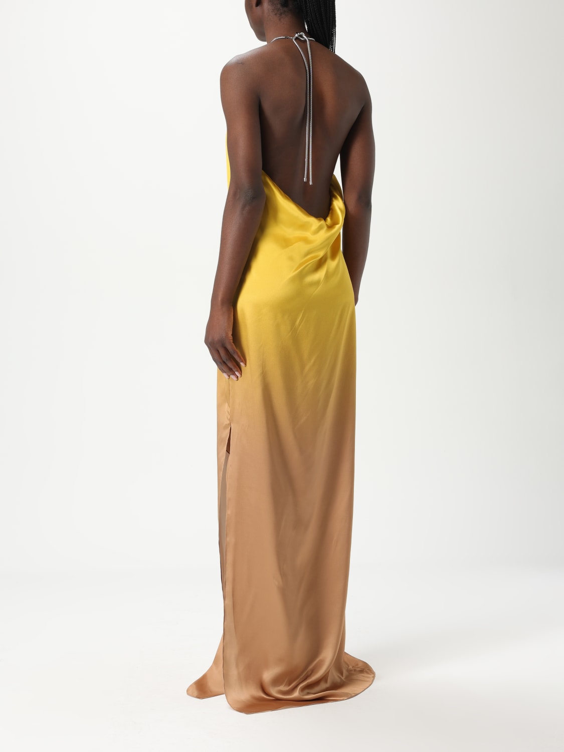 ワンピース MAX MARA Woman Dress Yellow 2411321014600 001 MAX MARA: Dress woman - Yellow | Max Mara dress