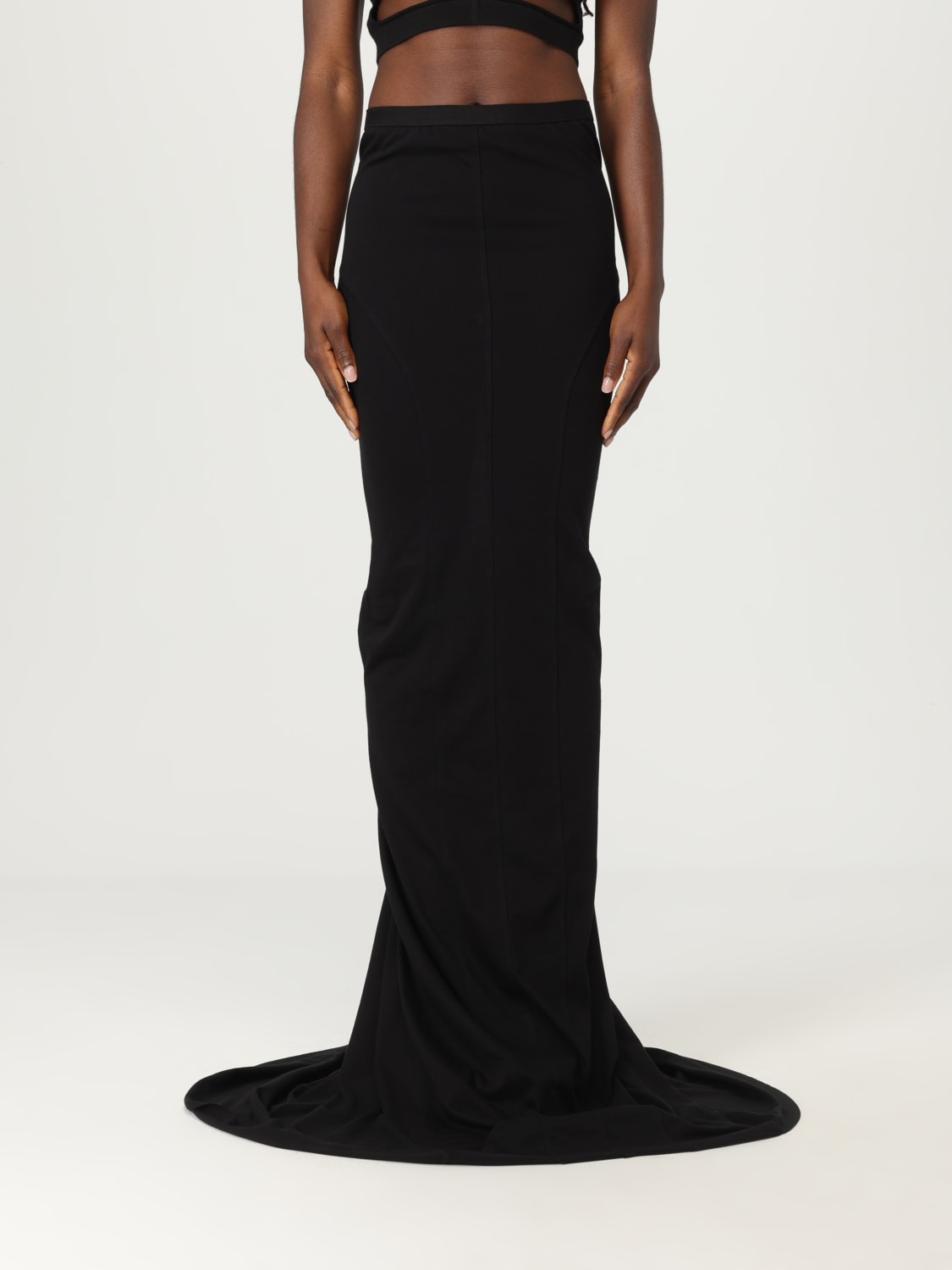 スカート RICK OWENS Woman Skirt Black RO01E7378JA 09 RICK OWENS: Skirt woman - Black | Rick Owens skirt
