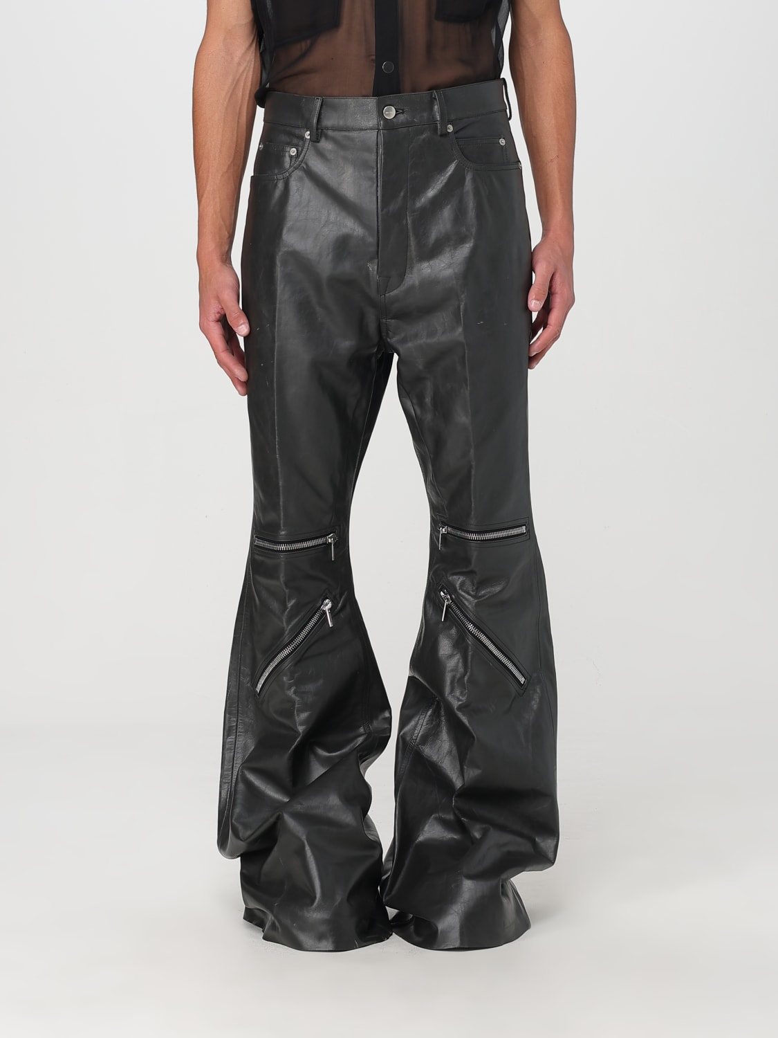RICK OWENS HOSE: Hose herren Rick Owens, Schwarz - Img 1