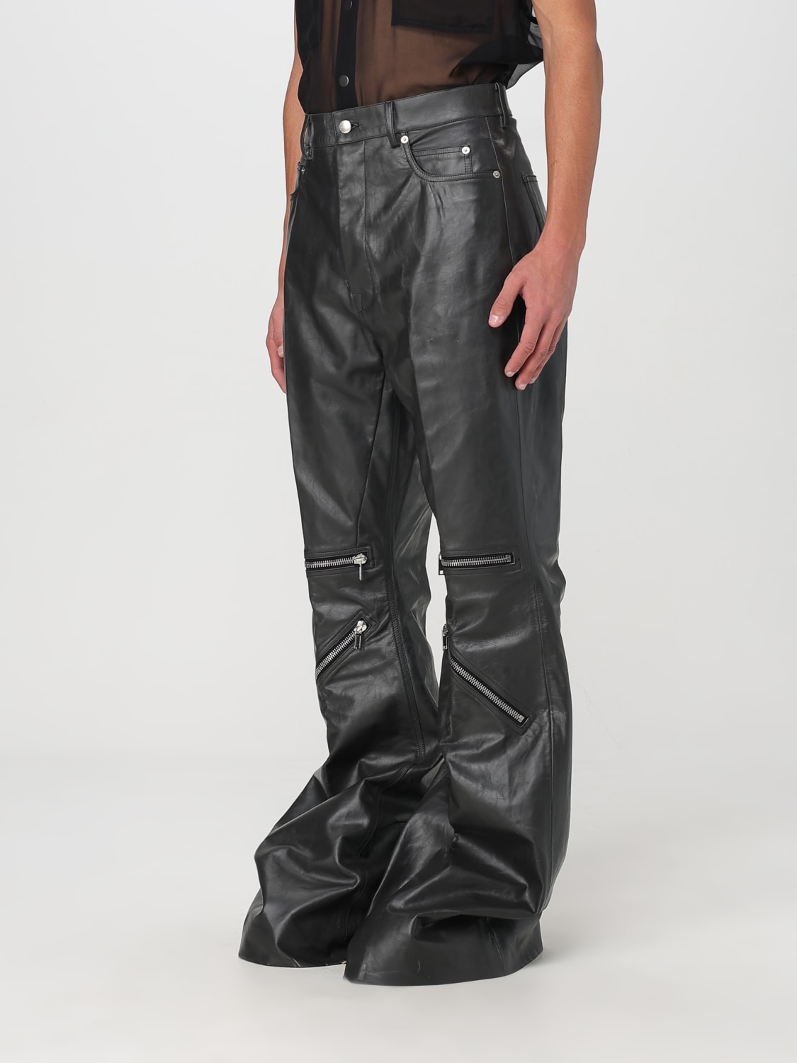 RICK OWENS HOSE: Hose herren Rick Owens, Schwarz - Img 4