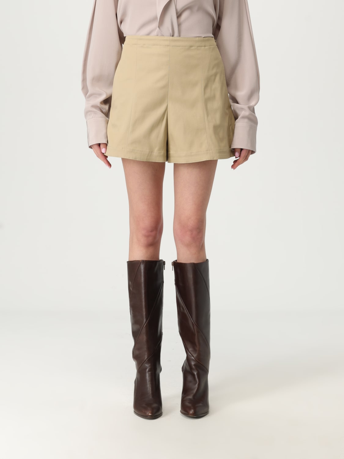 THEORY SHORTS: Short woman Theory, Beige - Img 1