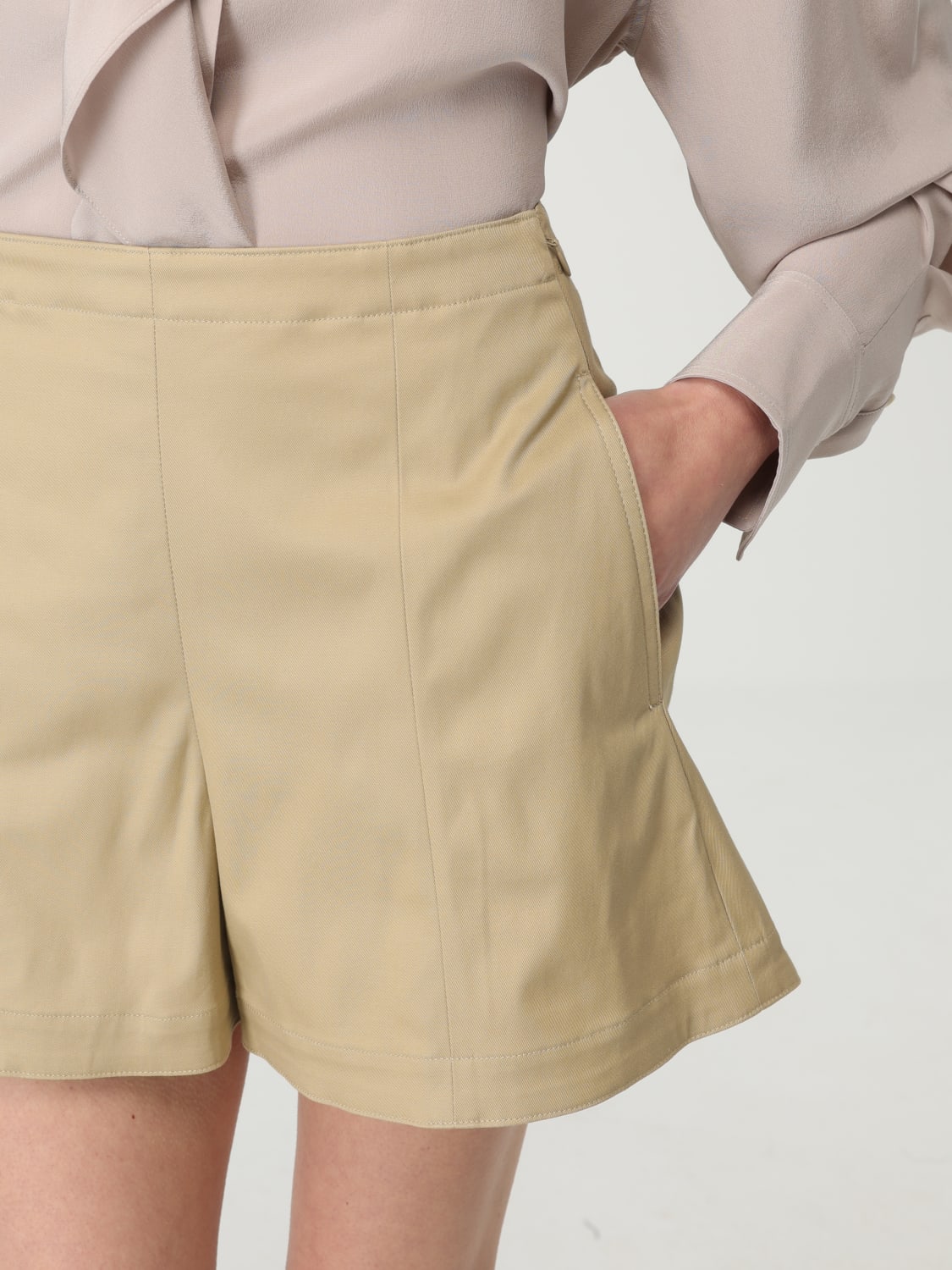 THEORY SHORTS: Short woman Theory, Beige - Img 3