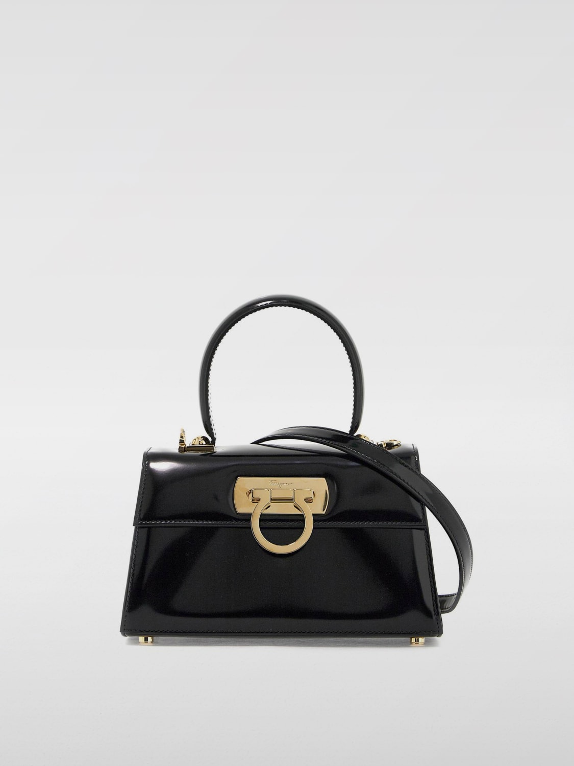ハンドバッグ FERRAGAMO Woman Handbag Black 0766758 NERO FERRAGAMO: Handbag woman - Black | Ferragamo handbag 0766758