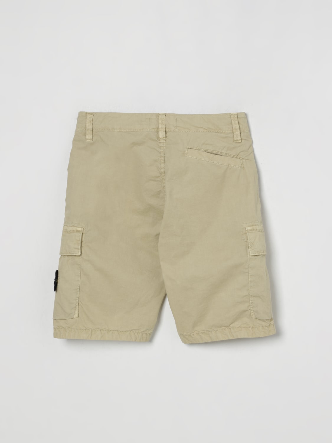 STONE ISLAND JUNIOR SHORTS: Short kids Stone Island Junior, Beige - Img 2