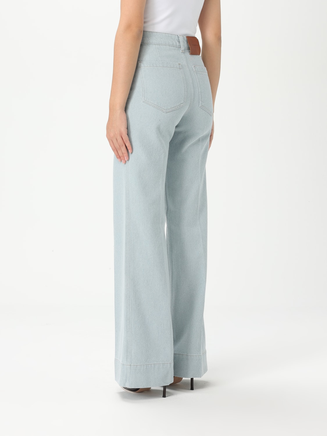 VICTORIA VICTORIA BECKHAM JEANS: Jeans Victoria Victoria Beckham in denim , Blue - Img 2