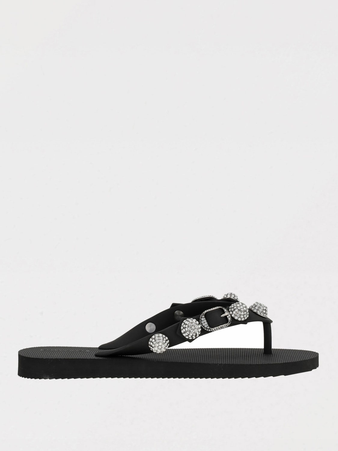 シューズ・サンダルその他 BALENCIAGA Woman Flat sandals Black 784853W1TA8 1010 BALENCIAGA: Shoes woman - Black | Balenciaga flat sandals