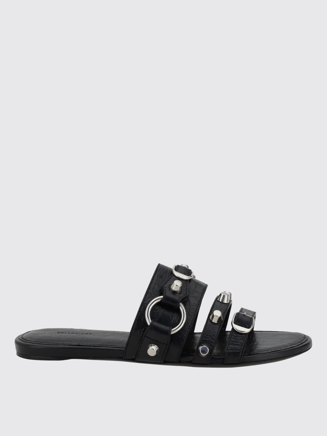 シューズ・サンダルその他 BALENCIAGA Woman Flat sandals Black 834692WAD4Y 1080 Women's City Mule Flat in Black | Balenciaga US