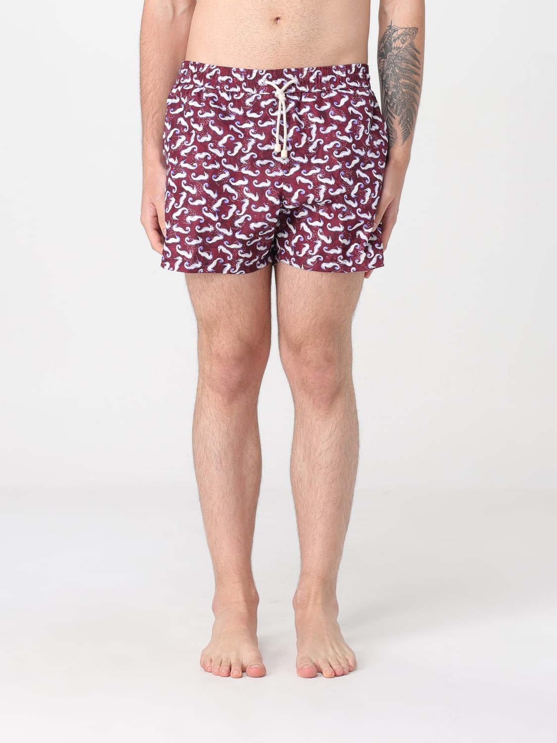 KAMPOS SWIMSUIT: Swimsuit men Kampos, Burgundy - Img 1