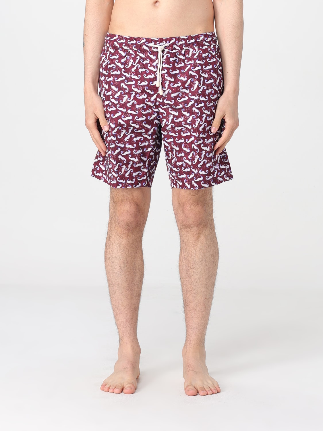 KAMPOS BADEMODE: Bademode herren Kampos, Burgunderrot - Img 1