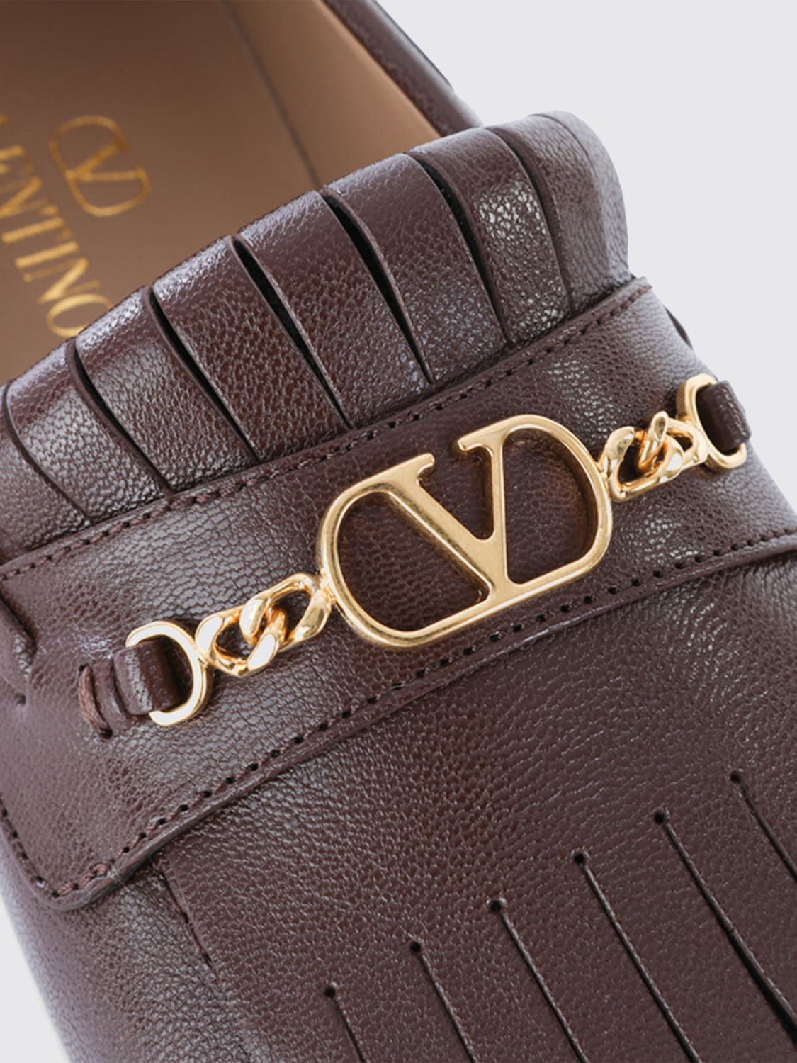 VALENTINO GARAVANI MOKASSINS: Mokassins herren Valentino Garavani, Kaffee Braun - Img 4