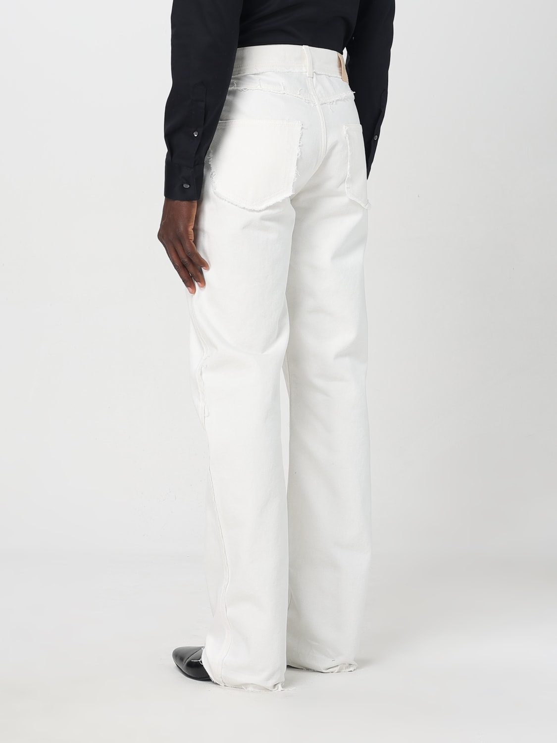 MCQUEEN JEANS: Jeans men McQueen, White - Img 3