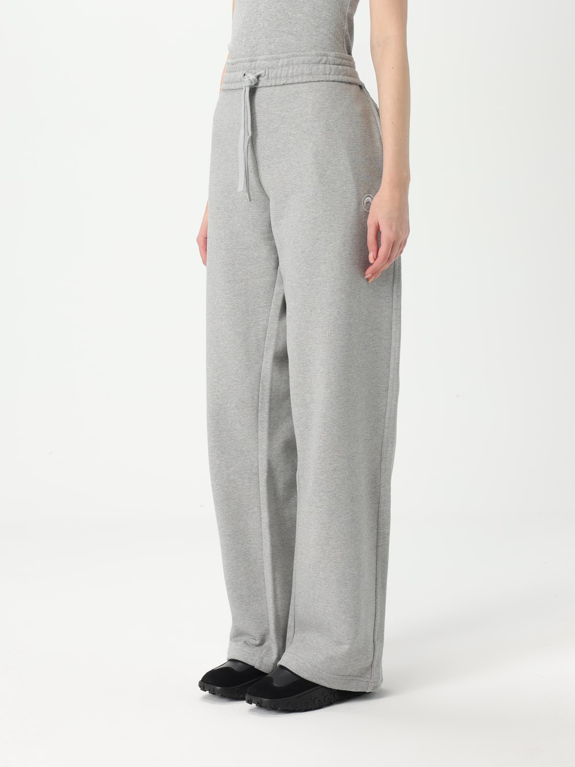 MARINE SERRE: Pants woman - Grey | Marine Serre pants MARINE SERRE: Pants woman - Grey | Marine Serre pants