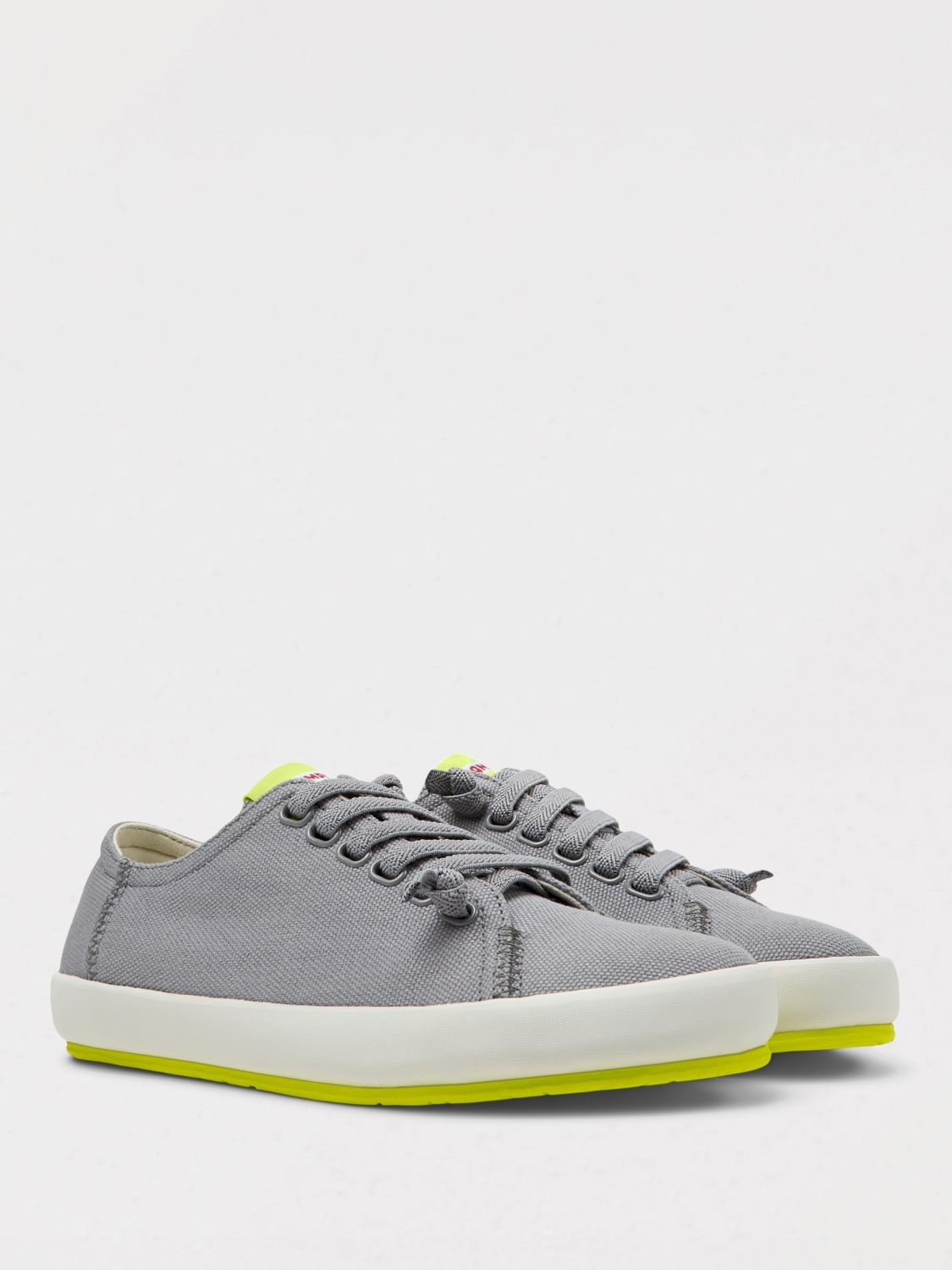 CAMPER SNEAKERS: Sneakers Peu Rambla Camper in cotone riciclato , Grigio - Img 2