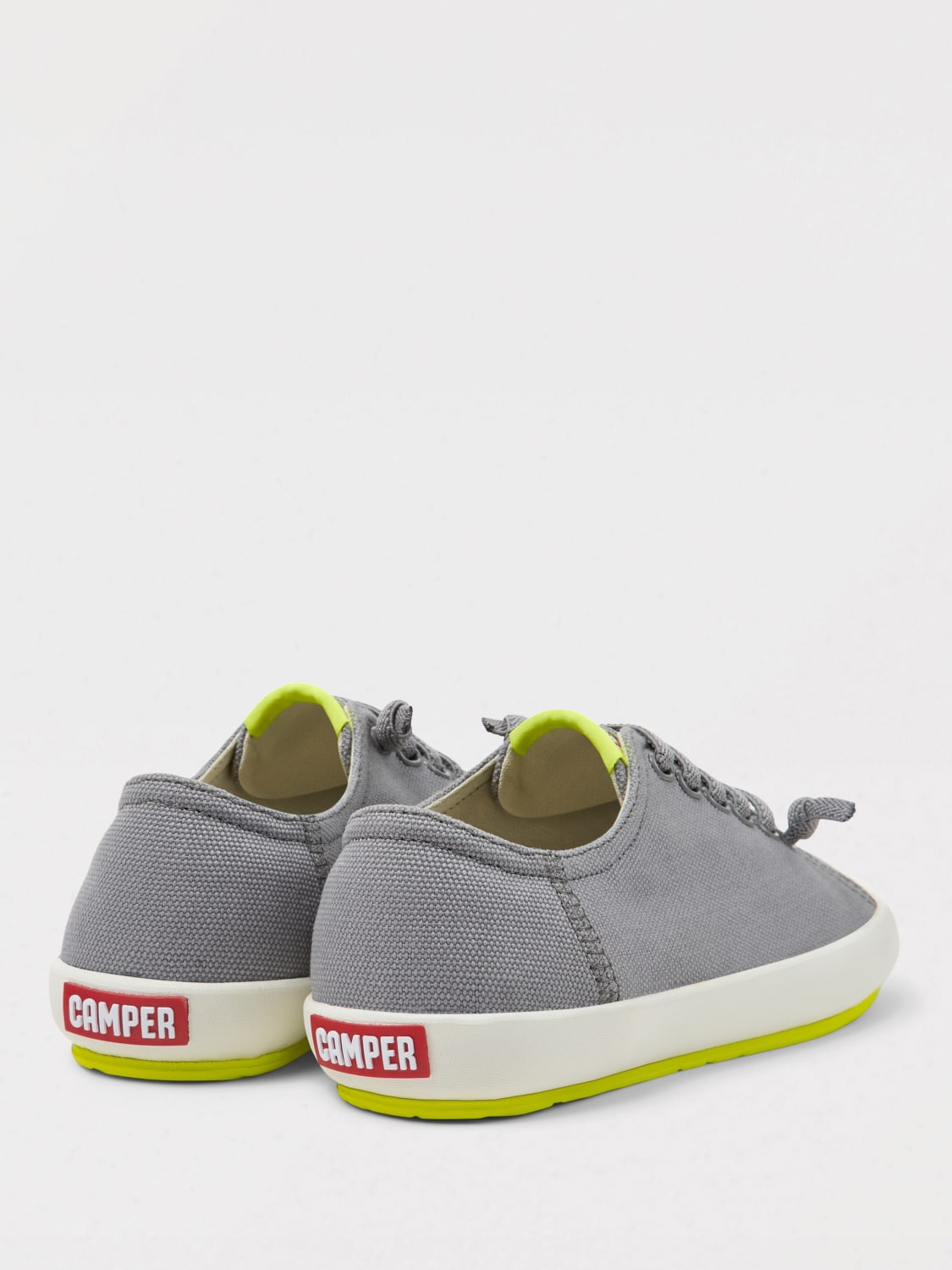 CAMPER SNEAKERS: Sneakers Peu Rambla Camper in cotone riciclato , Grigio - Img 3