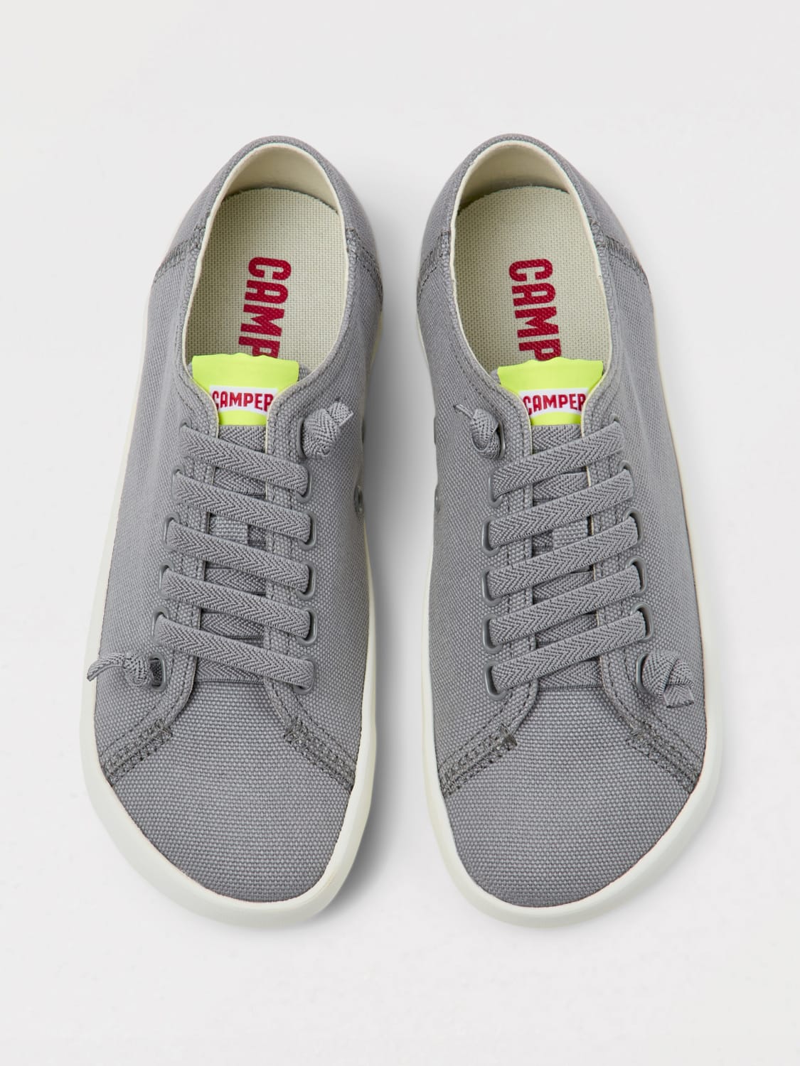 CAMPER SNEAKERS: Sneakers Peu Rambla Camper in cotone riciclato , Grigio - Img 4
