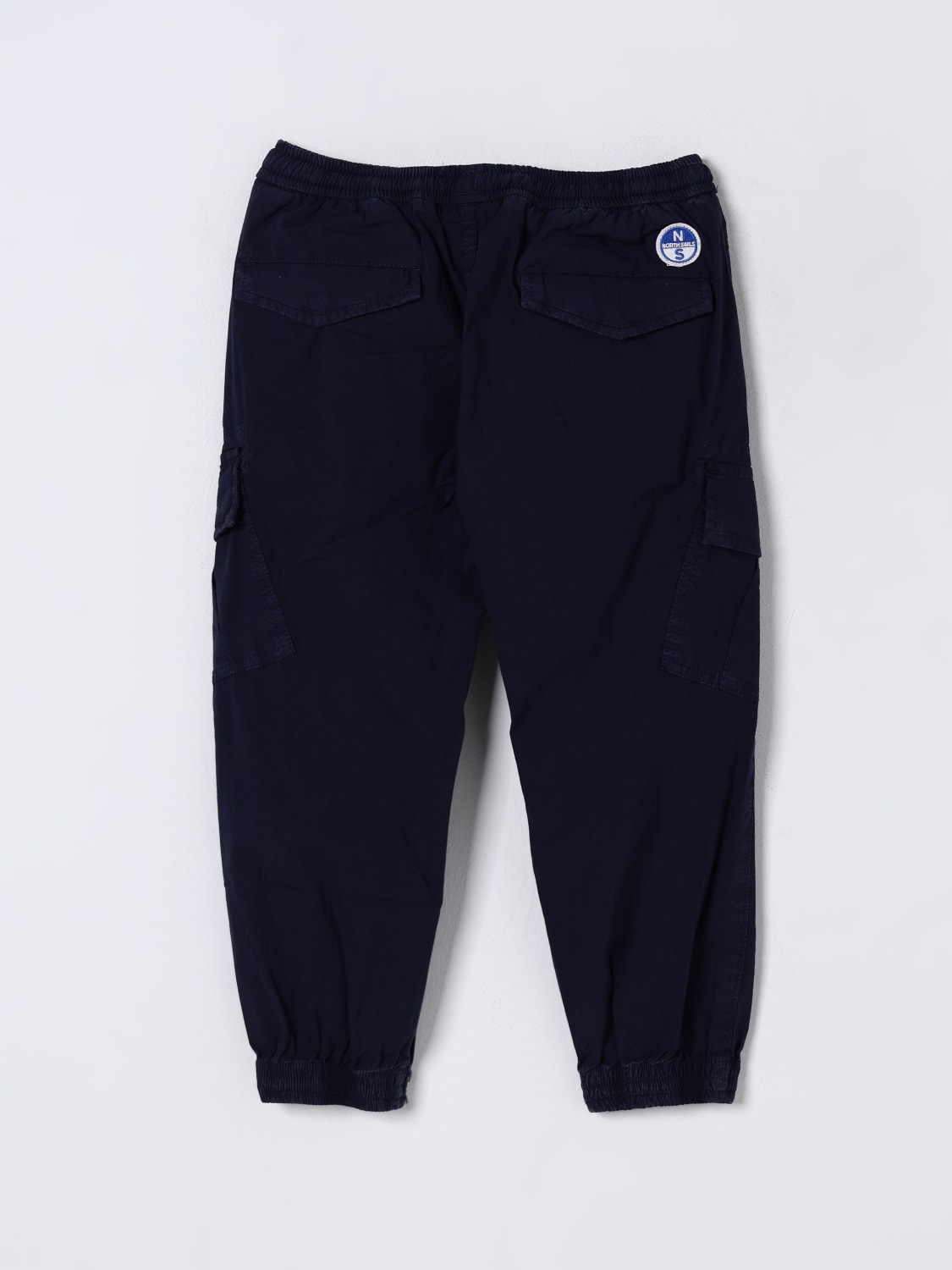 NORTH SAILS PANTALONE: Pantalone cargo in cotone North Sails, Blue - Img 2