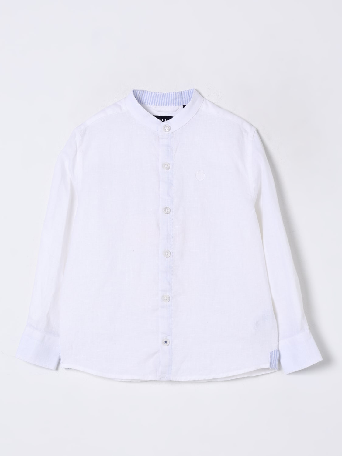 NORTH SAILS CAMICIA: Camicia classica North Sails in lino , Bianco - Img 1