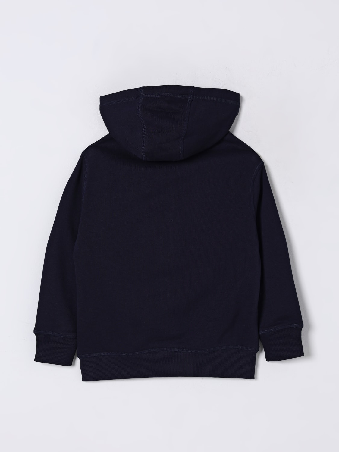 NORTH SAILS MAGLIA: Felpa con cappuccio e logo North Sails, Blue - Img 2