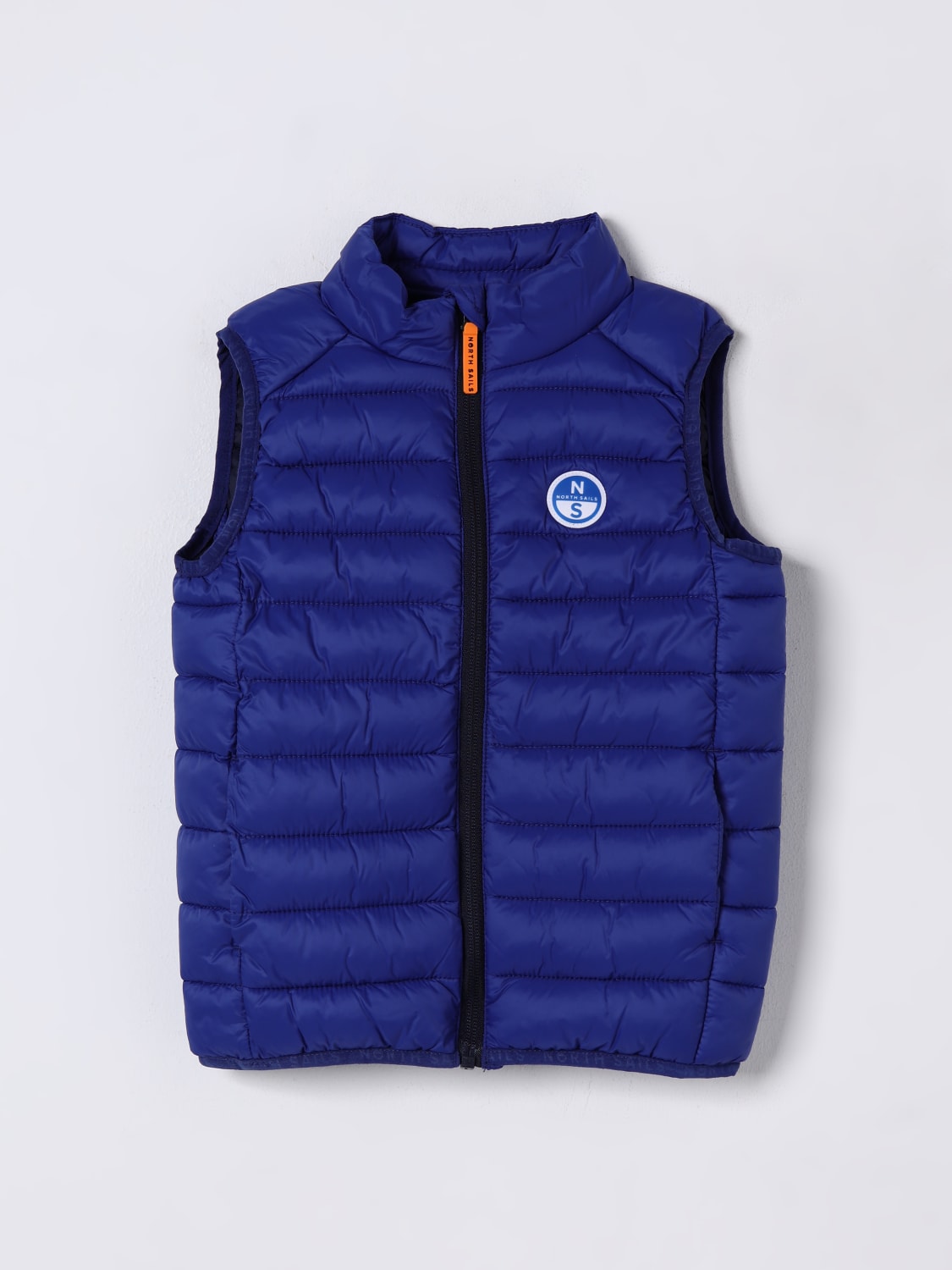 NORTH SAILS GILET: Gilet imbottito con logo North Sails, Blue - Img 1
