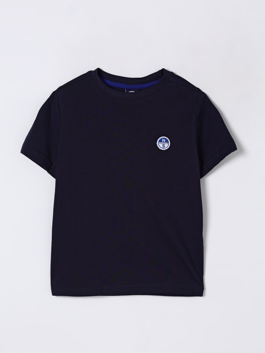 NORTH SAILS T-SHIRT: T-shirt basic con mini logo North Sails, Blue - Img 1