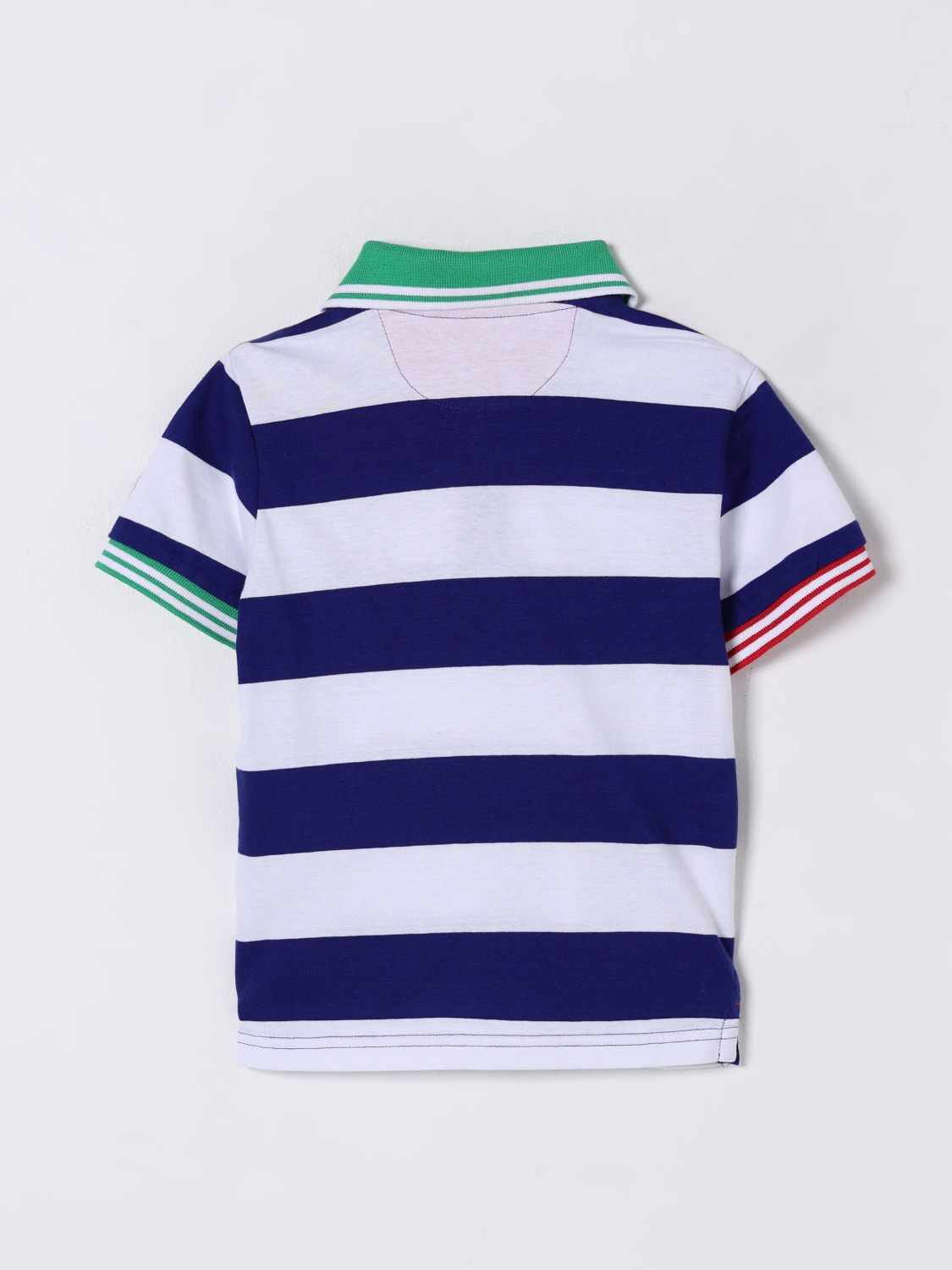 NORTH SAILS POLO: Polo in cotone a righe North Sails, Blue - Img 2