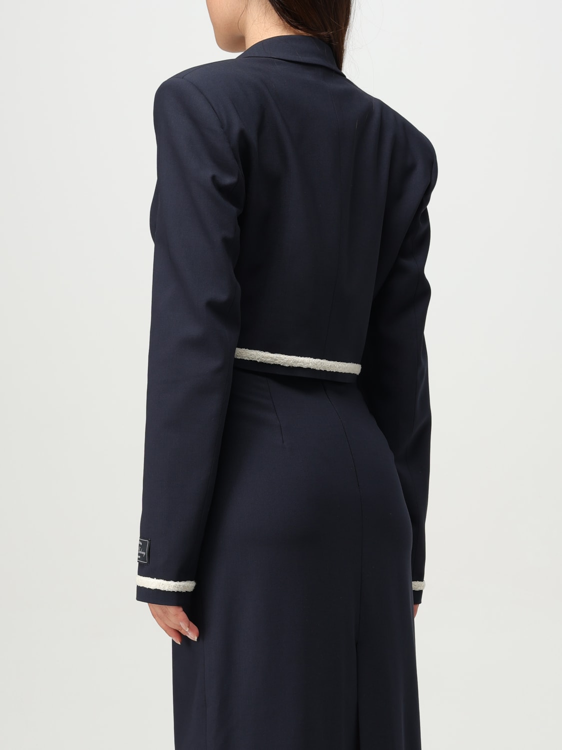 ジャケット MSGM Woman Jacket Blue 3841MDG18257127 88 MSGM: Jacket woman - Blue | MSGM blazer 3841MDG18257127