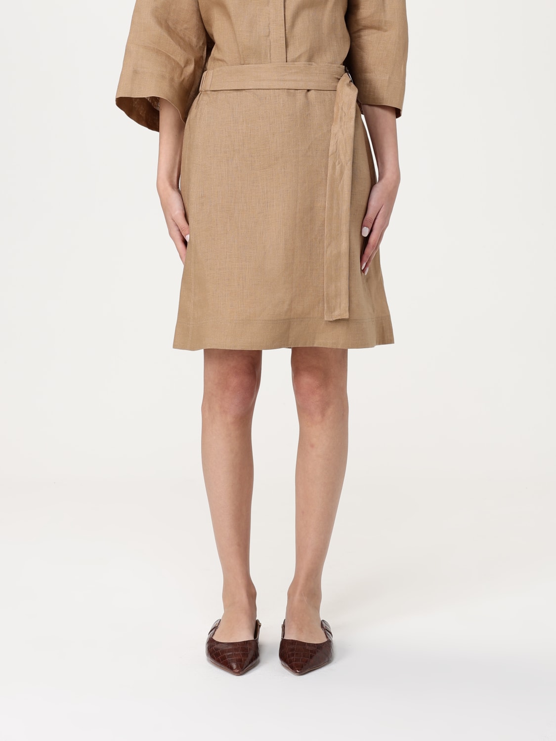 MM MAX MARA: Skirt woman - Camel | Mm Max Mara skirt