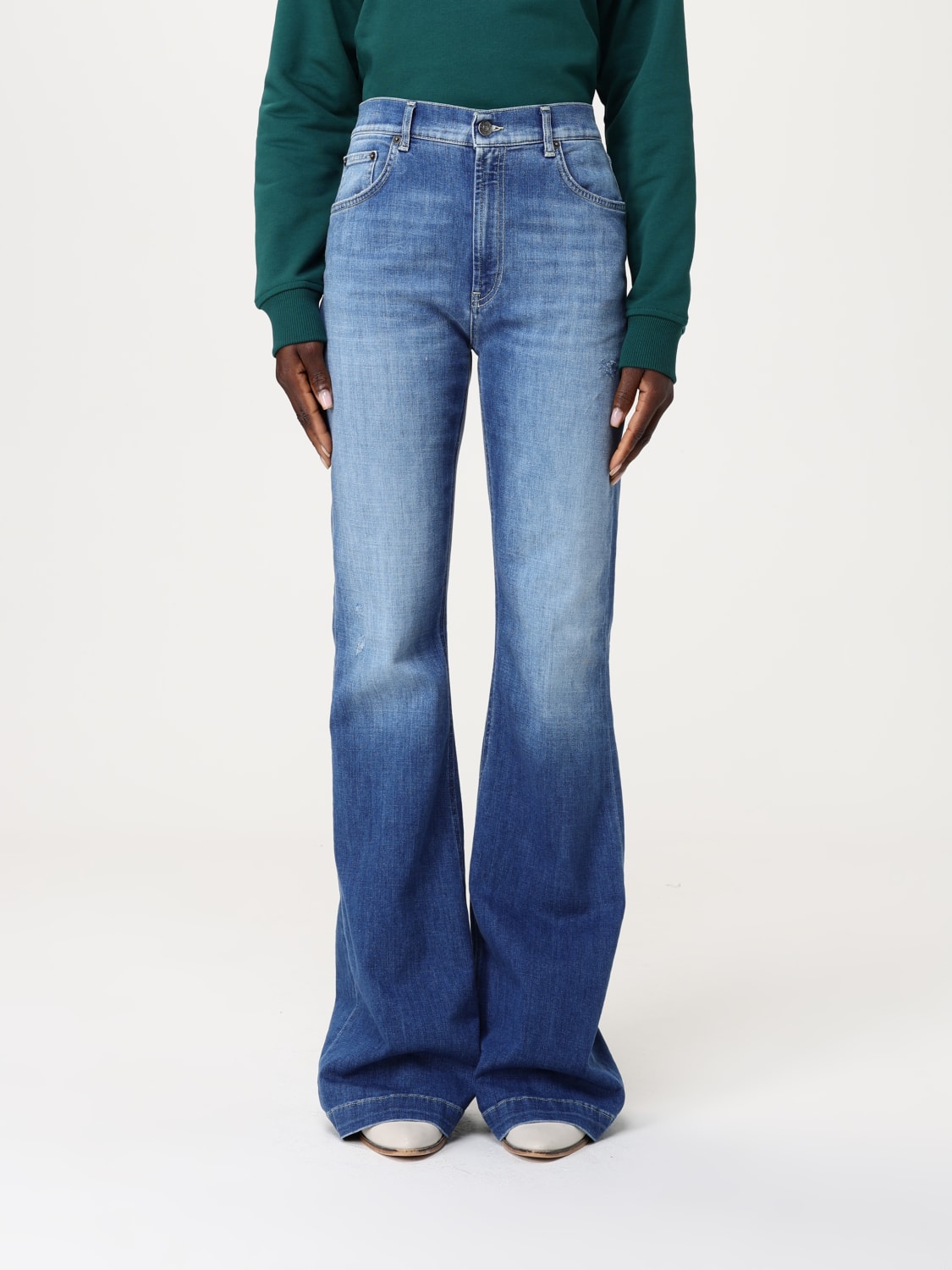 パンツ DONDUP Woman Pants Denim DP728DS0145DIL9 800 DONDUP: Pants woman - Denim | Dondup jeans DP728DS0145DIL9