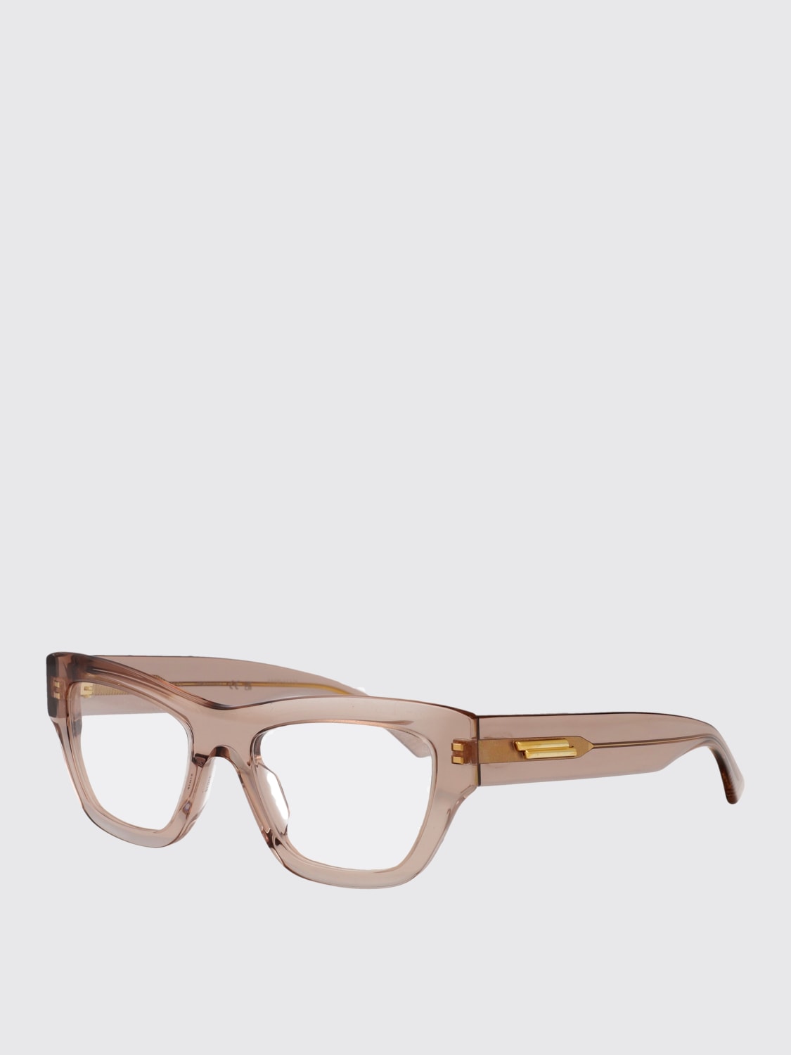 メガネ BOTTEGA VENETA Woman Optical frames Brown BV1360O 008 Bottega Veneta BV1360O 008 - Brown Eyeglasses for Woman
