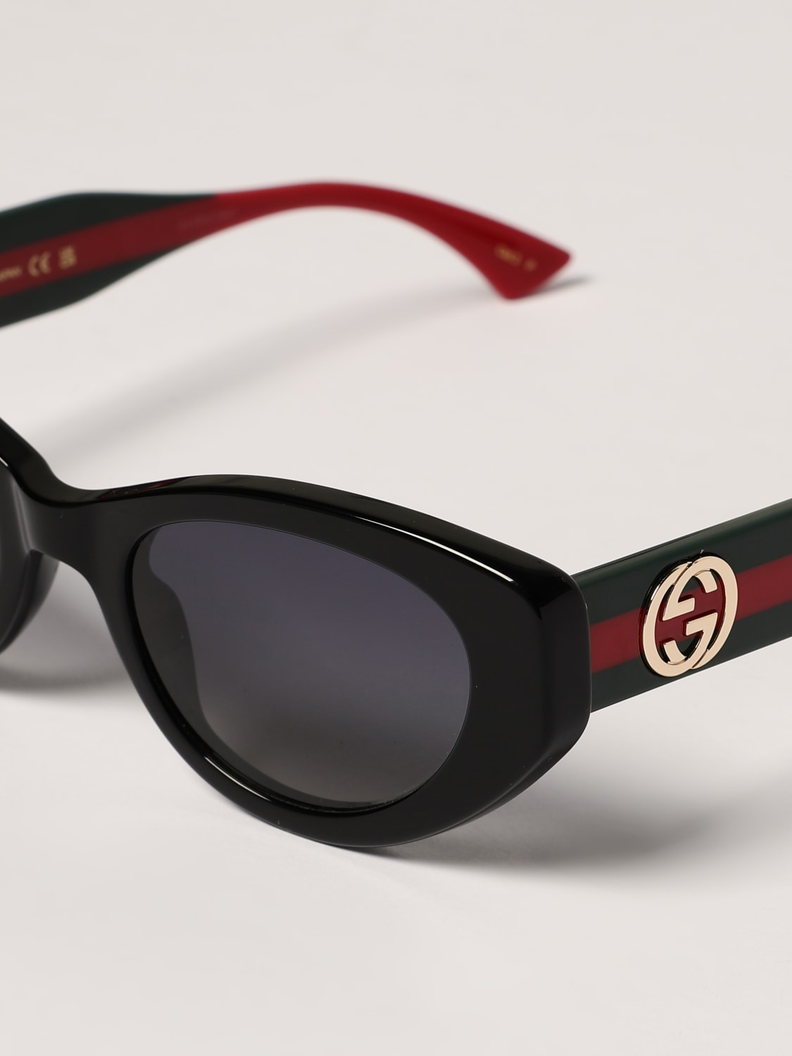 GUCCI SUNGLASSES: Sunglasses woman Gucci, Black - Img 5