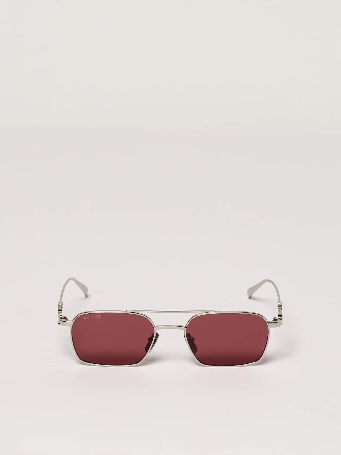 サングラス GUCCI Woman Sunglasses Silver GG1804S 004 GUCCI: Sunglasses woman - Silver | Gucci sunglasses GG1804S
