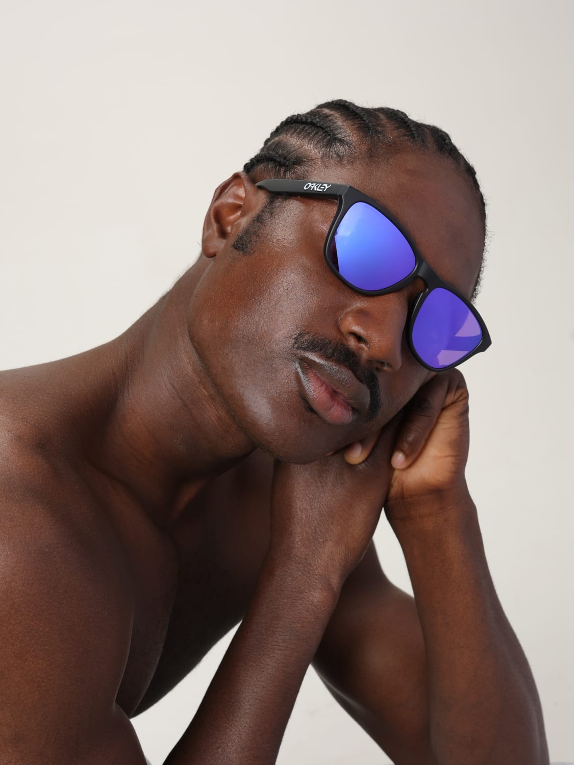 OAKLEY SUNGLASSES: Sunglasses men Oakley, Black - Img 2