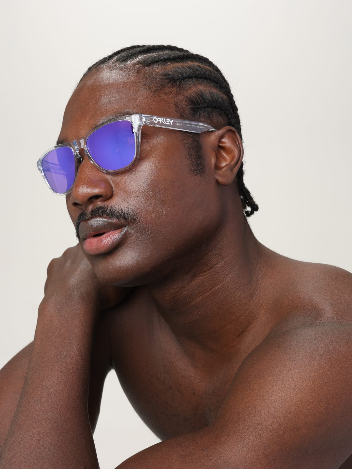 OAKLEY SUNGLASSES: Sunglasses men Oakley, Violet - Img 2