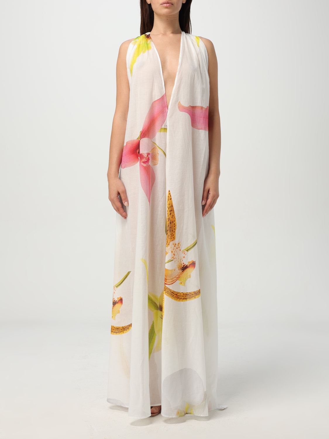 GENNY KLEID: Kleider damen Genny, Weiß - Img 1