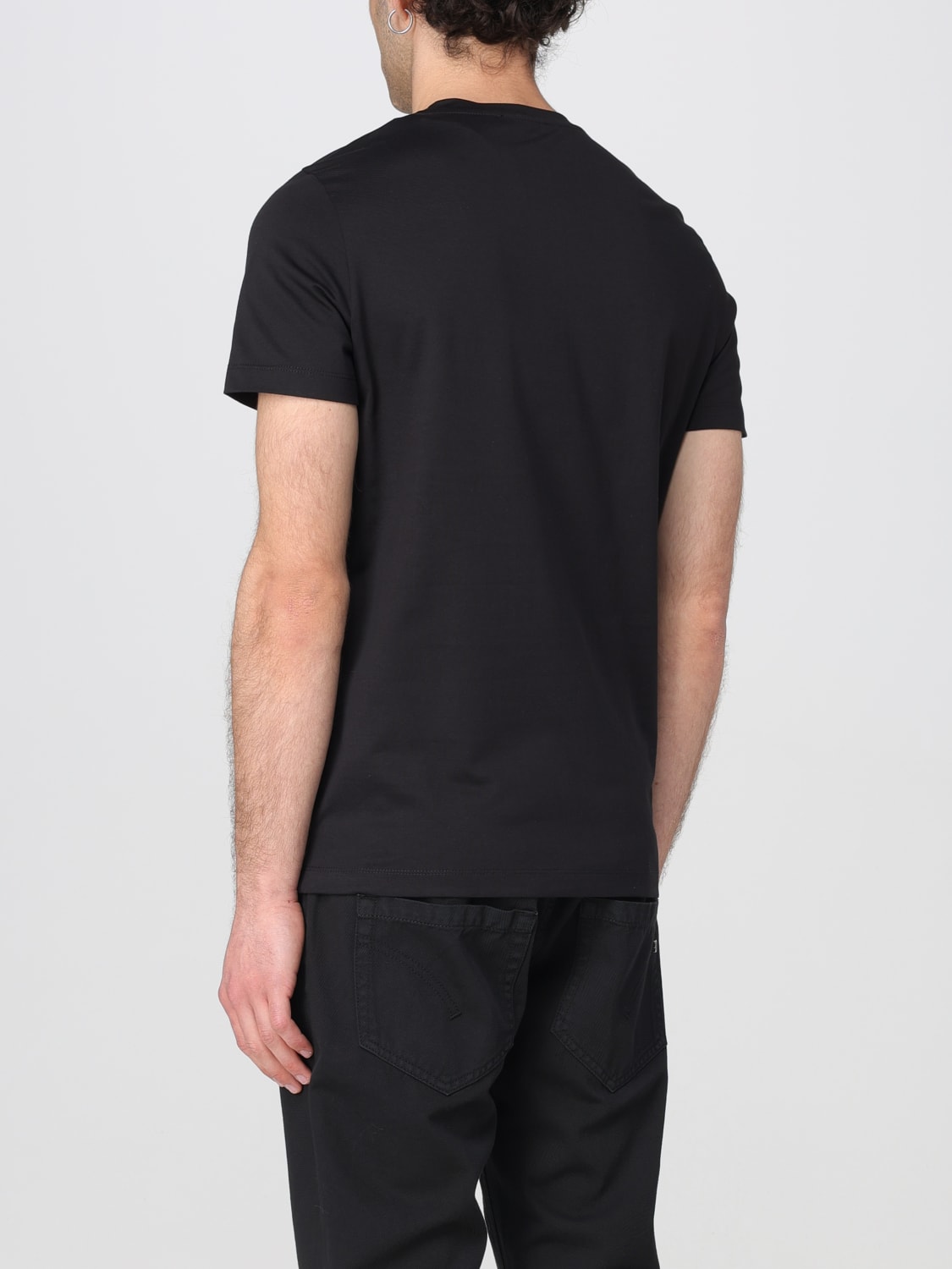 DONDUP: T-shirt men - Black | Dondup t-shirt US198JF0271UIT2