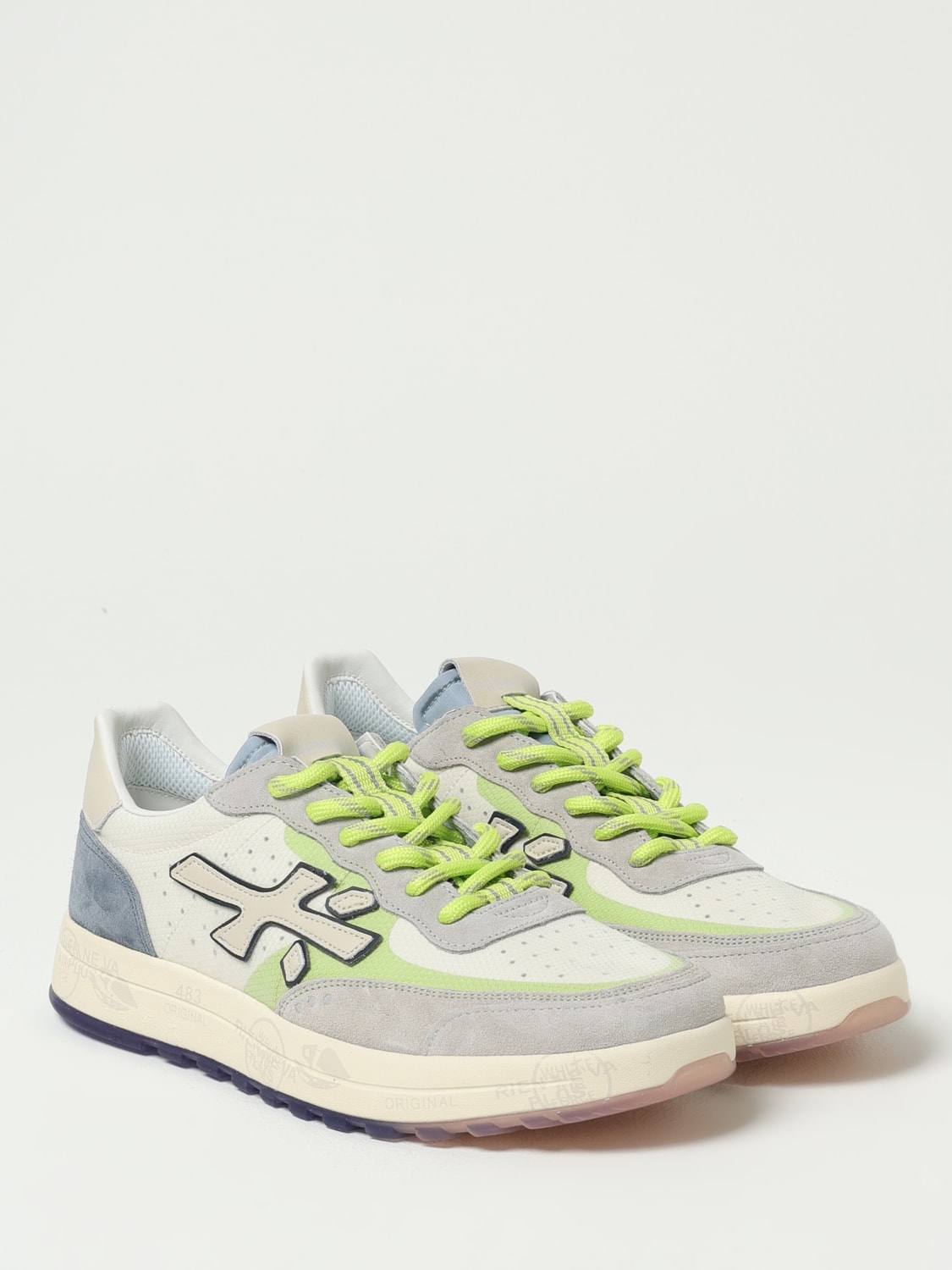 スニーカー PREMIATA Men Sneakers NOUS VAR 7220 White NOUS 7220