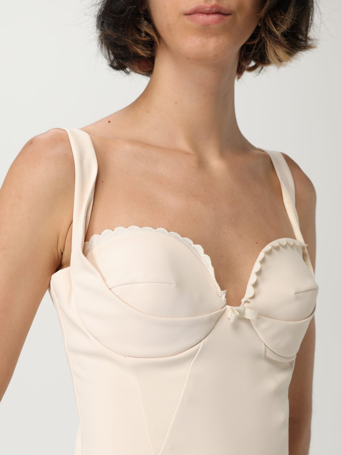 ワンピース ELISABETTA FRANCHI Woman Dress Butter AB850 193 ELISABETTA FRANCHI: Dress woman - Butter | Elisabetta