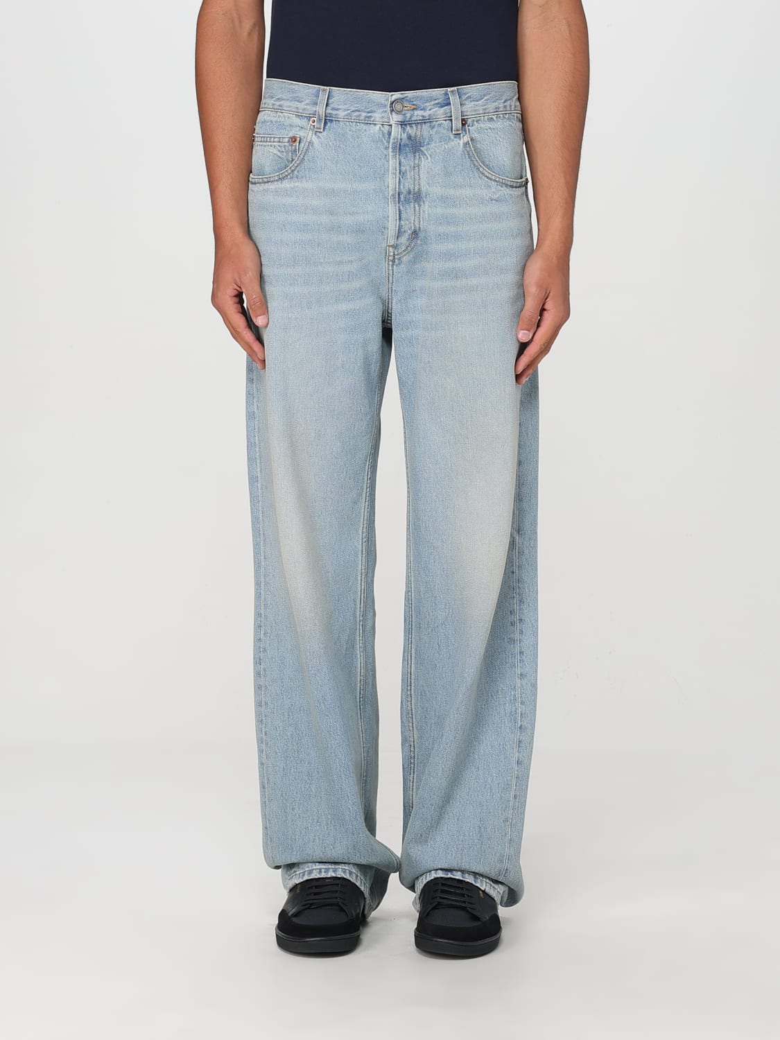 SAINT LAURENT JEANS: Jeans herren Saint Laurent, Blau - Img 1