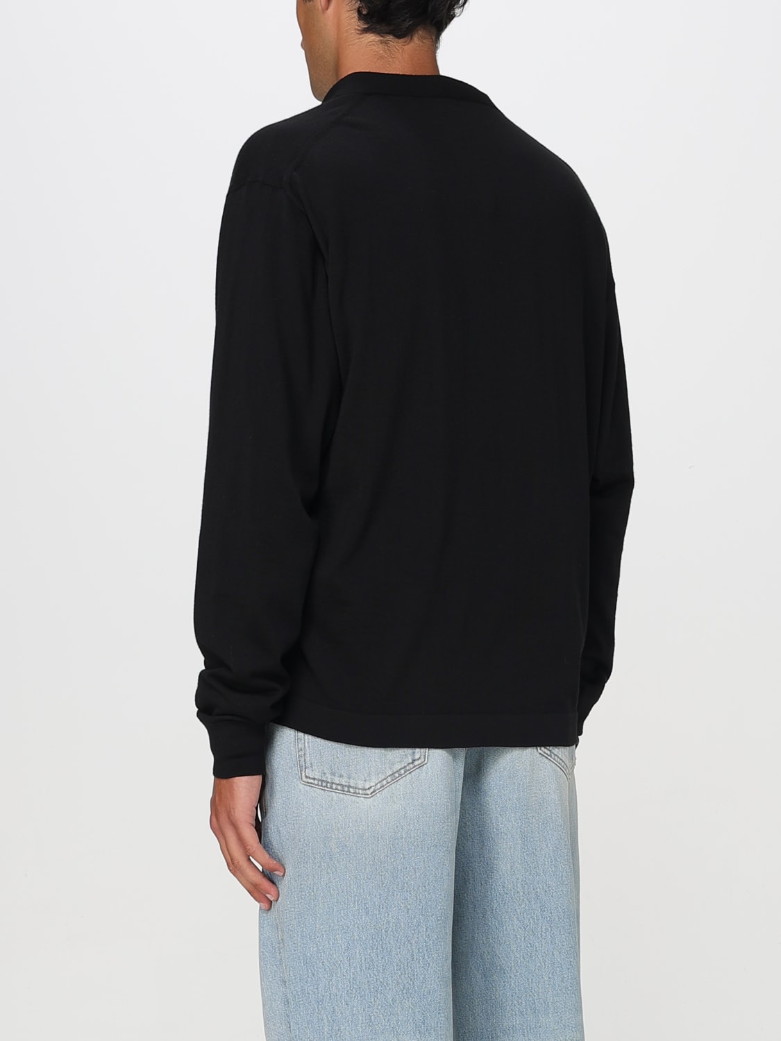 SAINT LAURENT SWEATER: Cardigan men Saint Laurent, Black - Img 3