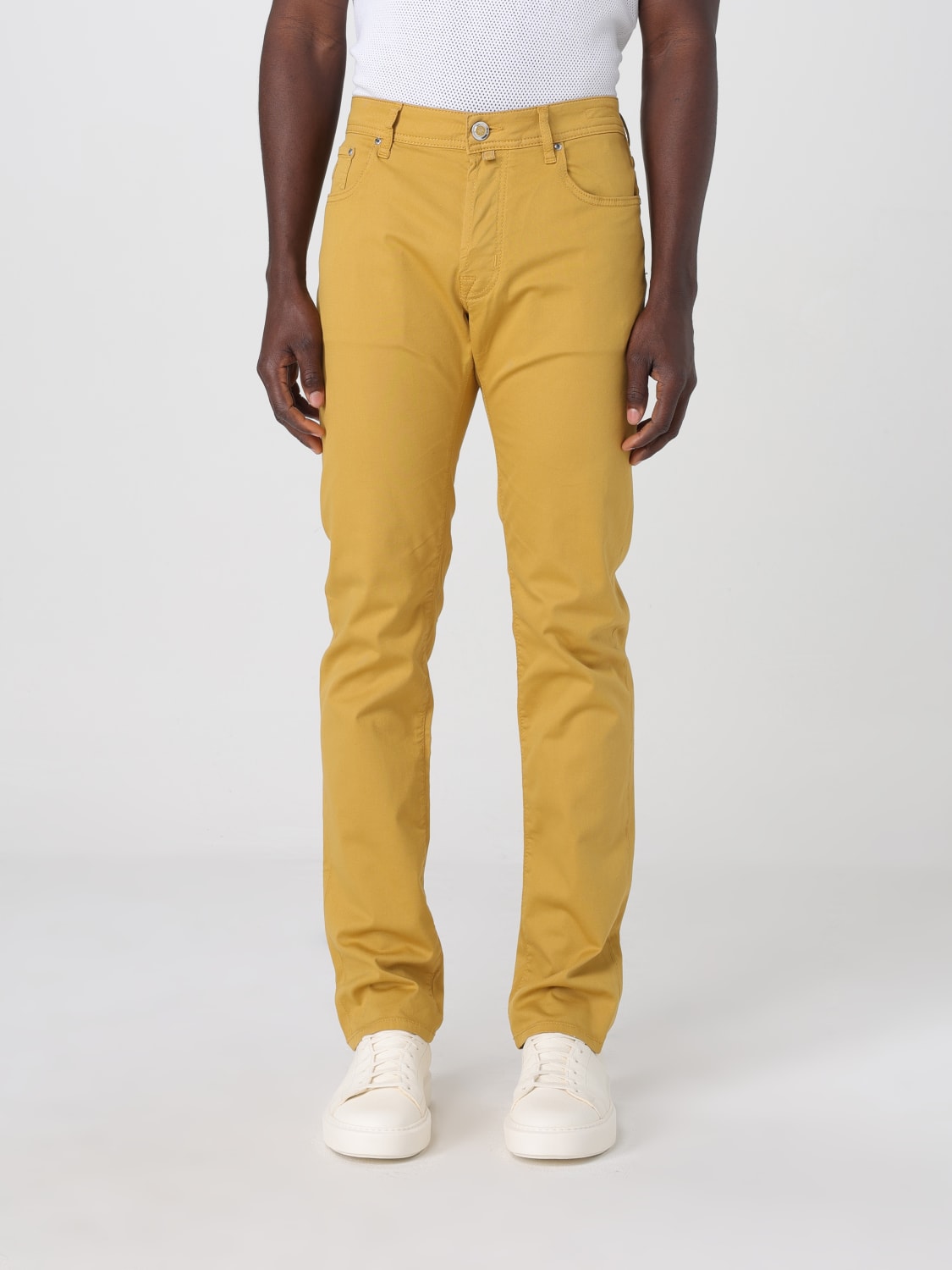JACOB COHEN PANTS: Pants men Jacob Cohen, Yellow - Img 1