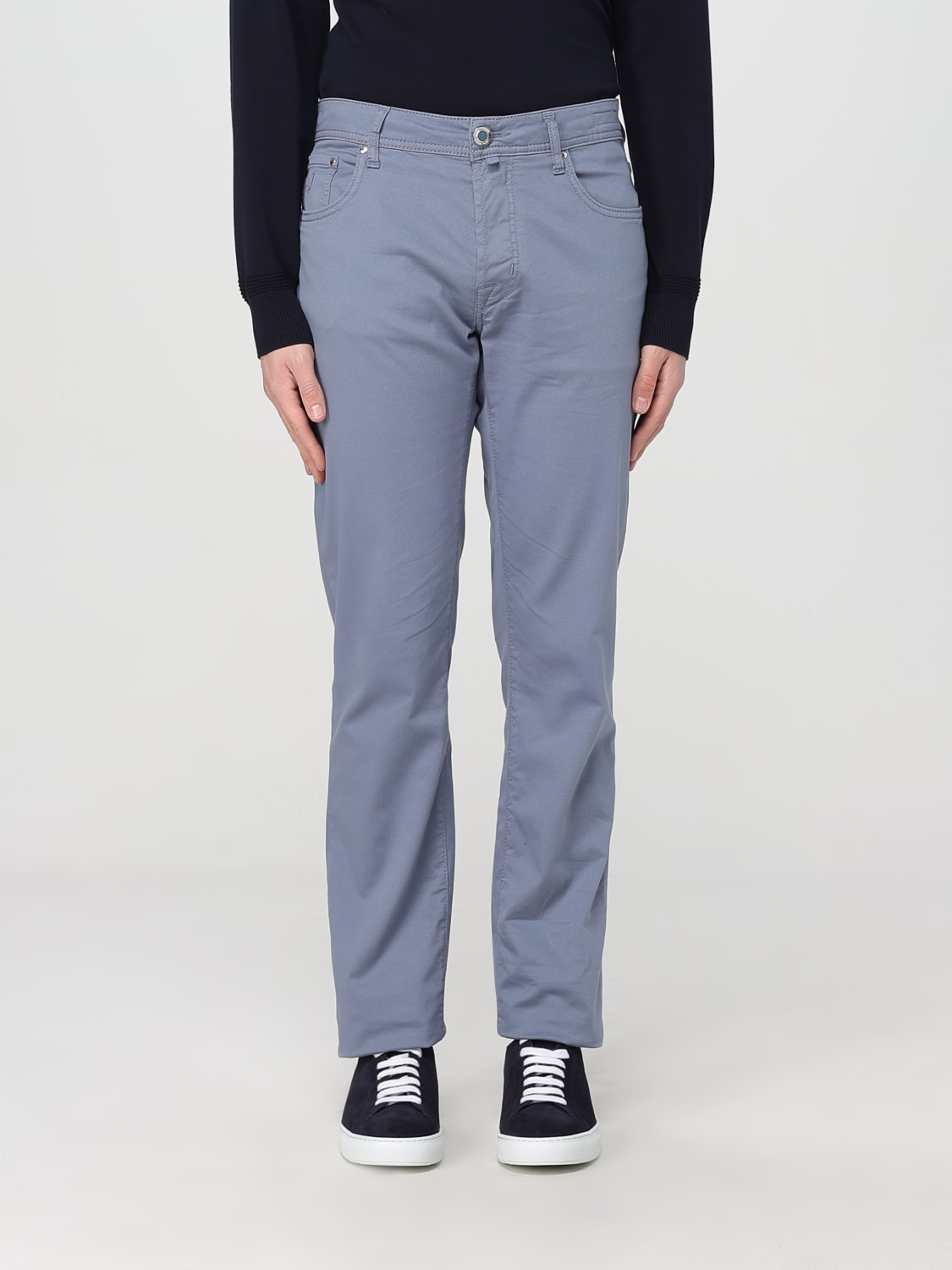 JACOB COHEN PANTS: Pants men Jacob Cohen, Navy - Img 1