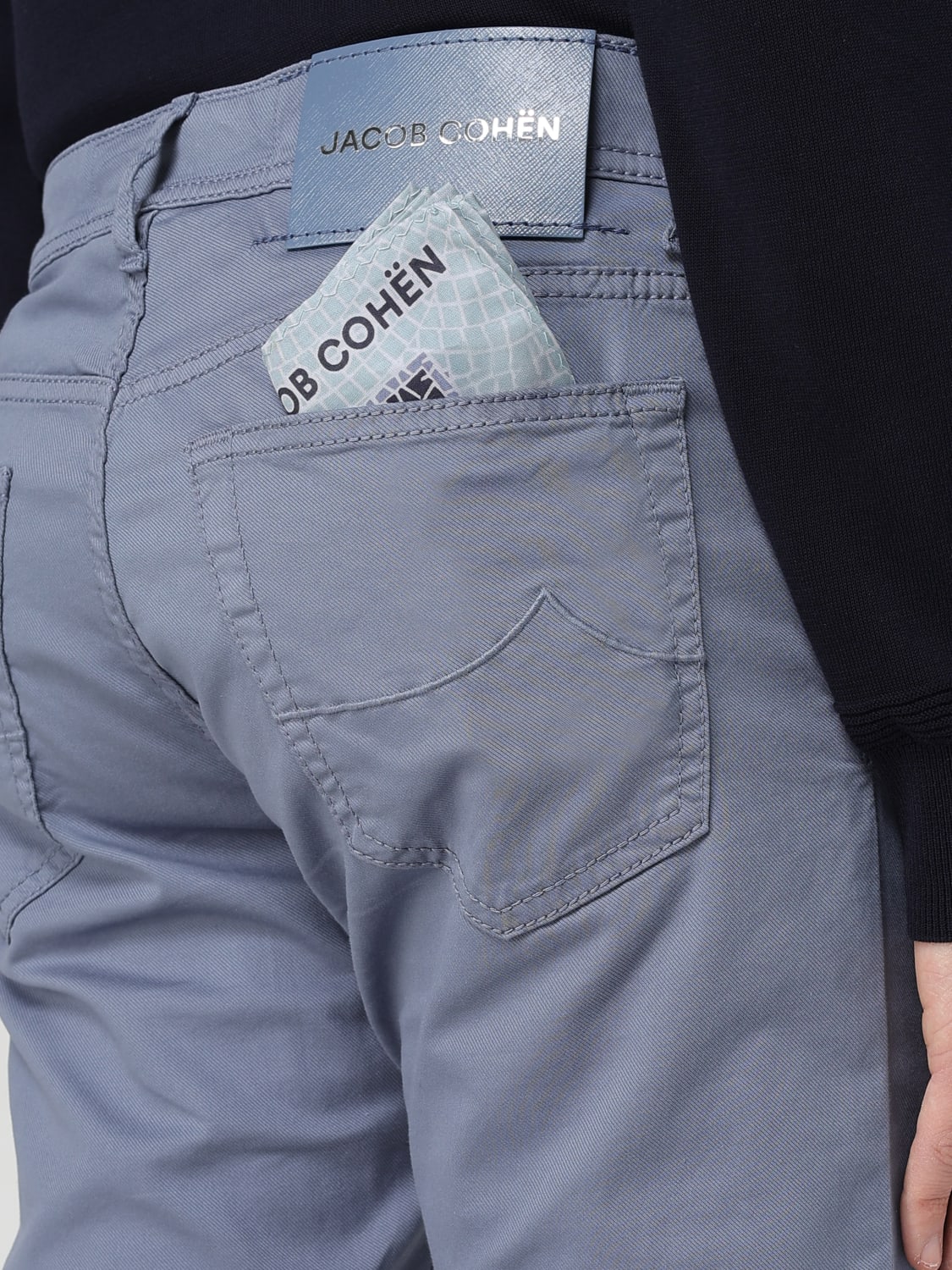 JACOB COHEN PANTS: Pants men Jacob Cohen, Navy - Img 3