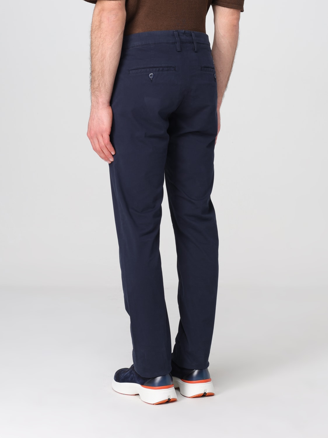 JACOB COHEN PANTALONI: Pantalone chino Jacob Cohen in cotone stretch , Blue - Img 2