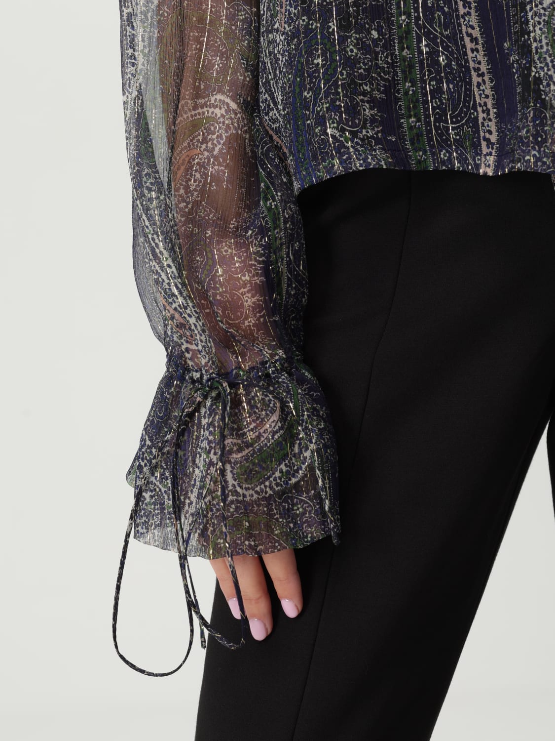 SAINT LAURENT TOP: Top woman Saint Laurent, Multicolor - Img 5