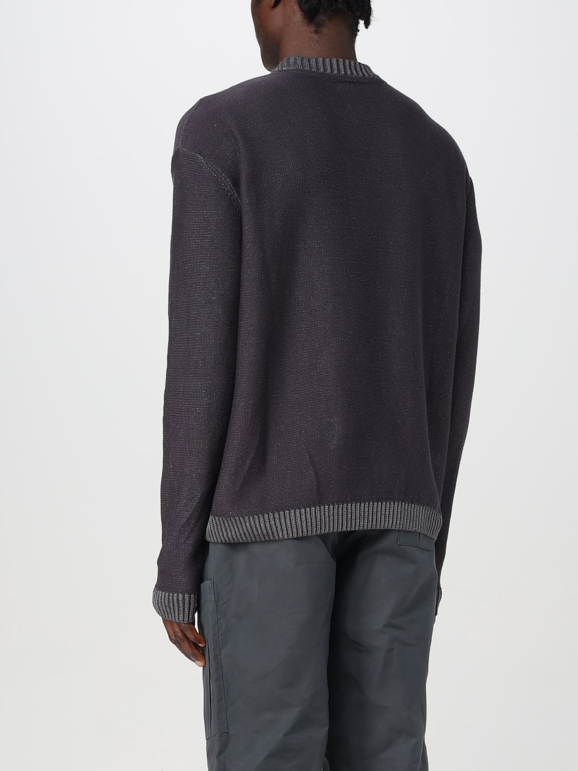 GR10K PULLOVER: Pullover herren Gr10k, Grau - Img 2