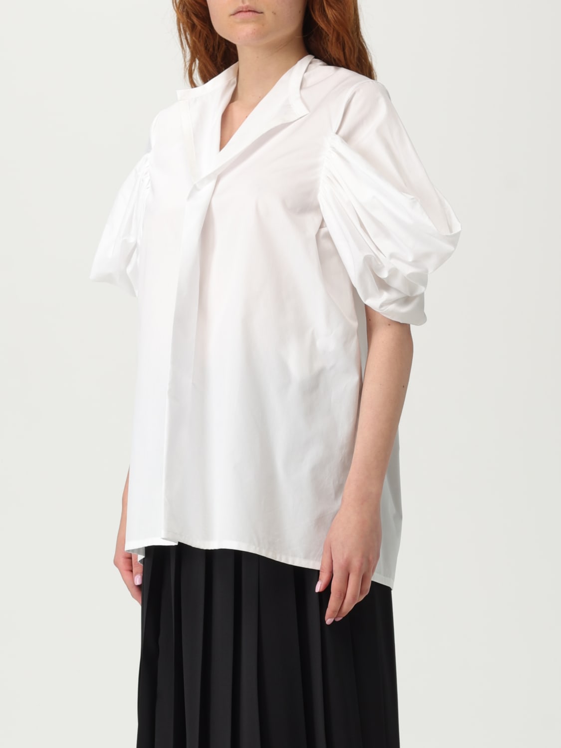 JUNYA WATANABE БЛУЗКА: Рубашка Женское Junya Watanabe, Белый - Img 4