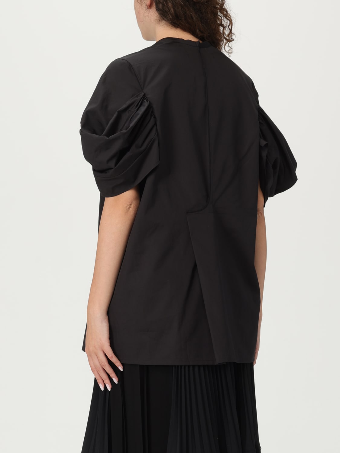 JUNYA WATANABE TOP E BLUSE: Blusa Junya Watanabe in cotone , Nero - Img 3